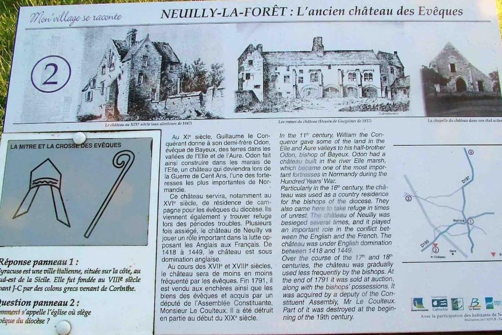 Le Chateau De Neuilly La Foret Βίλα Isigny-sur-Mer Εξωτερικό φωτογραφία